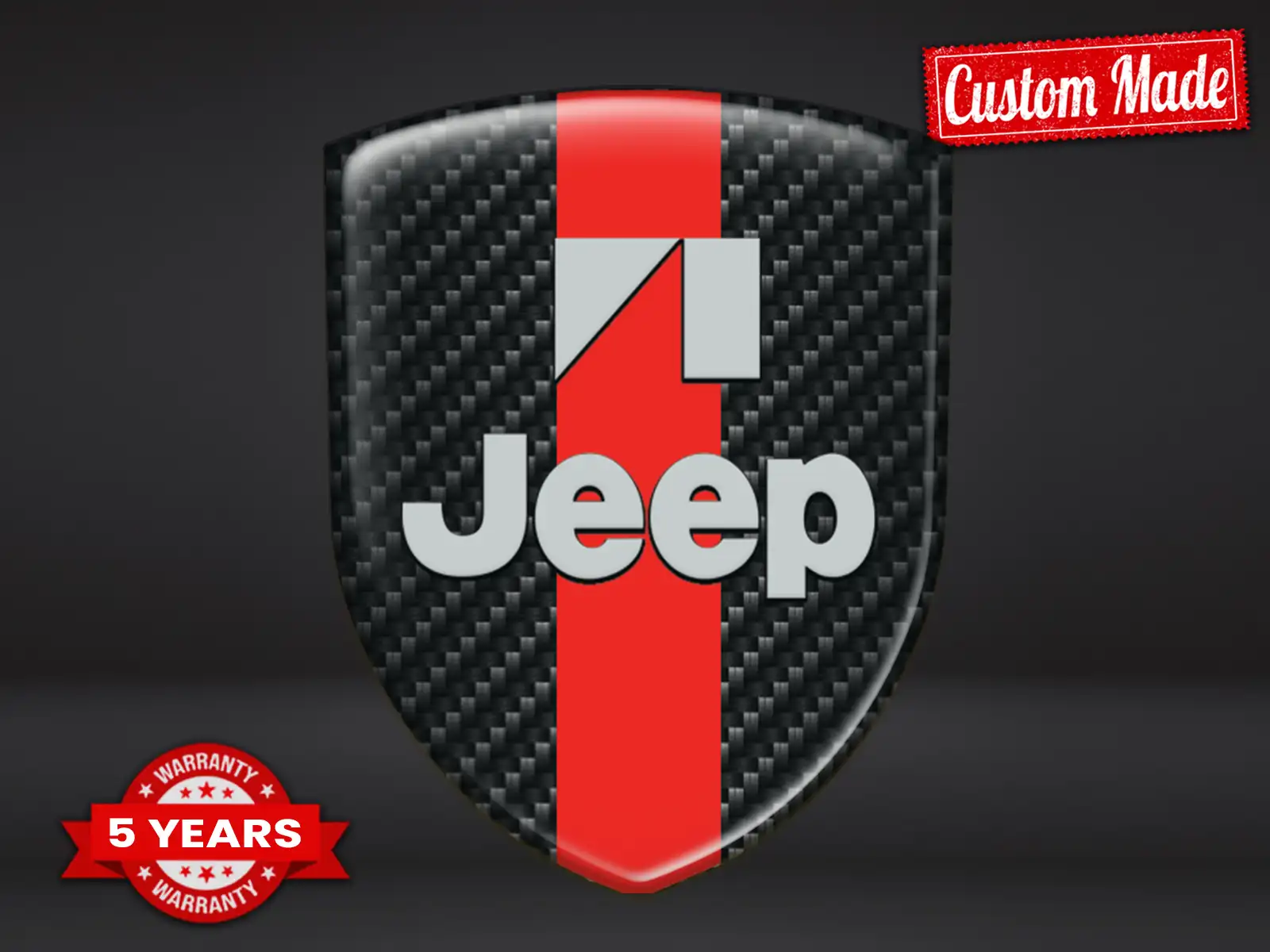 Jeep Pegatina Alta Resistencia Máximo Duradero Estilo Pro Diseño